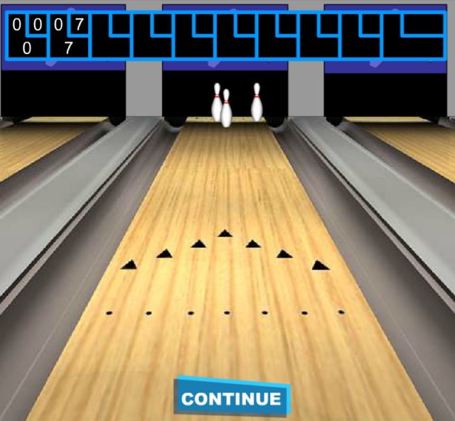 Bowling approach angle